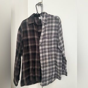 Reworked flannel tee